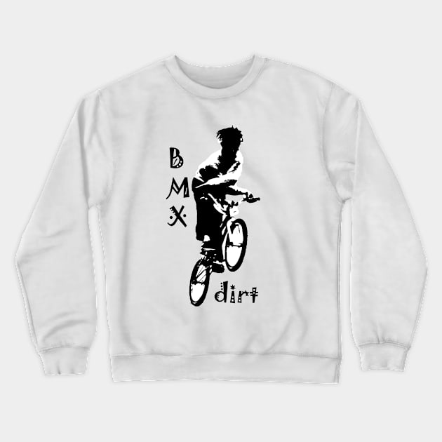 bmx Crewneck Sweatshirt by rickylabellevie